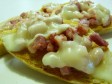 crostoni pancetta e pecorino alla senape crostoni pancetta e pecorino alla senape