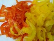 garganelli paglia e fieno ai peperoni garganelli paglia e fieno ai peperoni