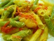 garganelli paglia e fieno ai peperoni garganelli paglia e fieno ai peperoni