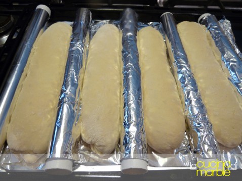 teglia per baguette, come farla in casa