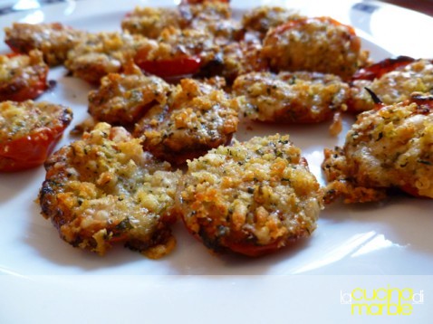 pomodorini gratinati