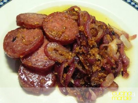 salame con aceto e cipolle salame con aceto e cipolle